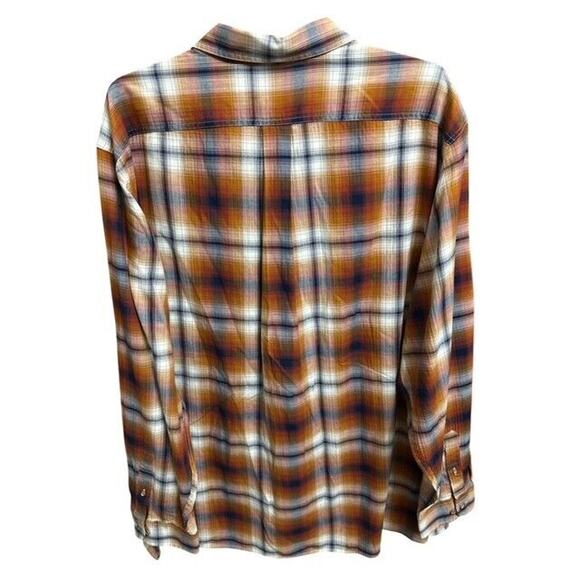 North Country XL Shirt Handsome Gray Red Plaid Modern Soft Portuguese Flannel - Picture 4 of 4